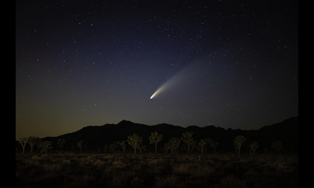 Comet NEOWISE over Queen Valley | Joshua Tree National Park on Flickr