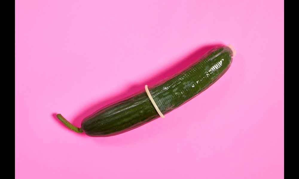 Cucumber in a condom | Marco Verch Professional Photographer on Flickr