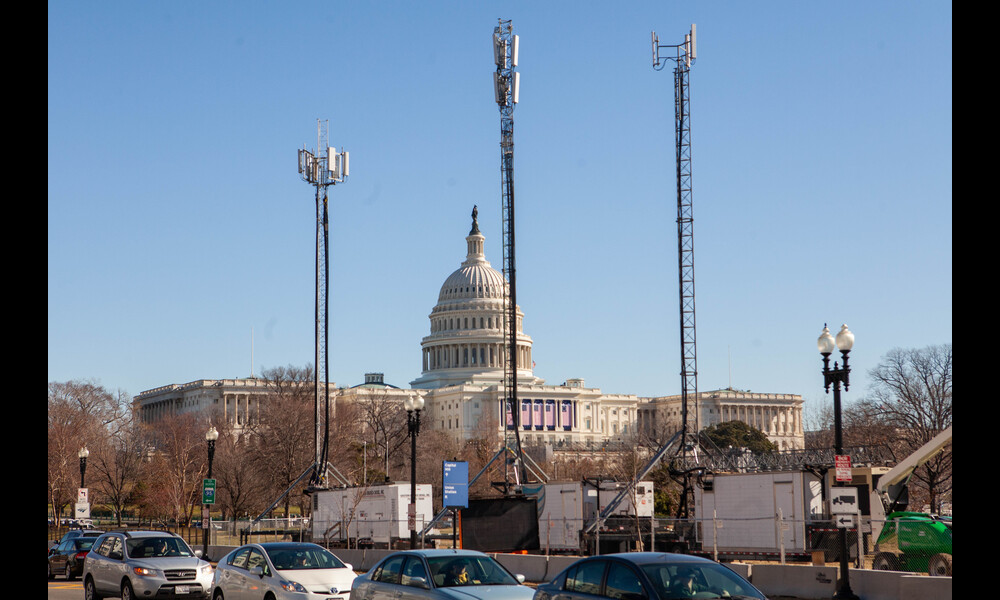 United States Capitol Building Cell Towers Inauguration | Anthony Quintano on Flickr