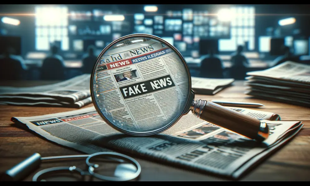 Die Wahrheitssuche: Fake News unter der Lupe | Kostenlose Bilder mit KI on Flickr